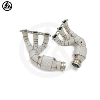 Exhaust Pipes Manifolds for Porsche 911 991.1 GT3 3.8L/GT3 RS 4.0L Sport Cat Headers - immagine 4