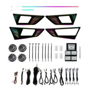 For X204 Symphony Ambient Light Kit For Mercedes-Benz GLK 2012-2015 Atmosphere Light Car LED Air Vent Interior Ambient Lamp