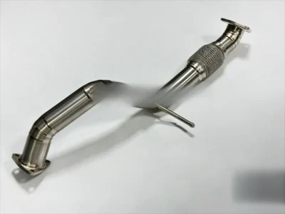 SpeedWinner High Performance Titanium Exhaust Front Pipe Mid Pipe Downpipes for Hondas Civic Type-R FL5 FK8 - Image 2