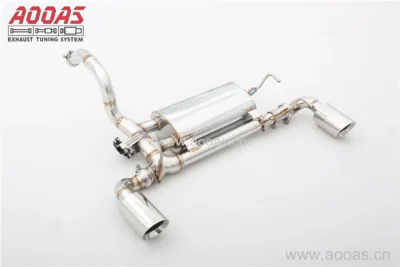 Racing Exhaust Sounds Valve Car Down Muffler Exhaust System For Abarth 500 - immagine 2