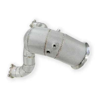 Suitable for 2020-2024 Audi S4/S5 B9 models' three-way catalytic downpipes (OPF version). - immagine 3