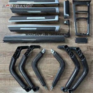 ACARDASH Real Car Carbon Fiber Body Kits Replacement for Porsche Cayenne 958 Interior Trim Decoration Parts 2013-2017