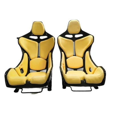 Universal Sport Seat Luxury Car Real Dry Carbon Fiber Alcantar-a Racing s for GTR R35 all Super car Replacement - immagine 4