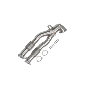 Modification For TTRS/RS3 2.5T 2017+Hot Sale Straight Exhaust Downpipe SUS 304 Stainless Steel High Performance Car Exhaus