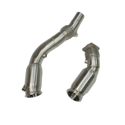 For BMW M3 M4 S55 Exhaust Downpipe 304 Stainless Steel New Condition 2014-2019 Model for F80 F82 - immagine 3