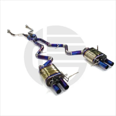 Titanium Catback Exhaust Escape Valvetronic Car Exhaust Muffler for BMW M3 E90 E92 E93 4.0L 2007-2013 Exhaust Pipes - immagine 2