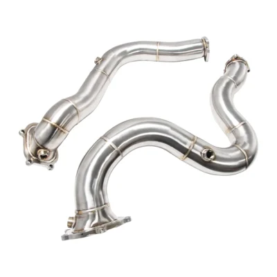 304 Stainless Steels Downpipe For Audi C7 C7.5 RS7 RS6 S6 S7 4G 4.0T TFSI QUATTRO 2012-2018 Race Down Pipes