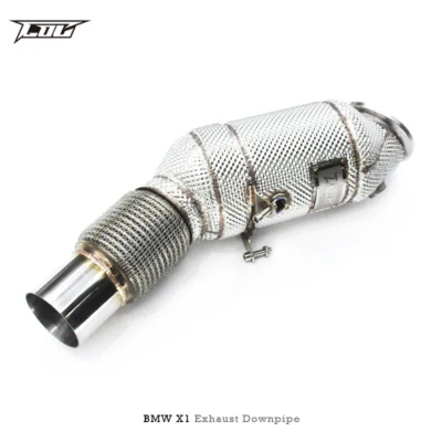 Exhaust Downpipe For BMW X1 N20 2.0T 2010-2017 High Flow Catted Downpipe With Catalyst 304 Stainless Steel Exhaust Pipe - Image 3