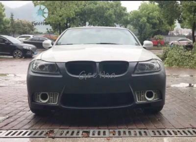 For Car Bumper for BMW 3 Series E90 LCI Modified M3 Large Surround PP Front and Rear Bumper Body Kit - immagine 5