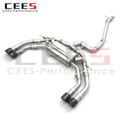CEES Stainless Steel Catback Exhaust Escape For AUDI S3 2.0T 2015-2023 Exhaust Pipe Muffler Car Exhaust System - immagine 3