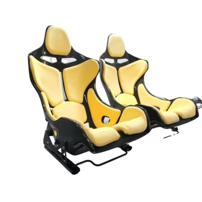 Universal Sport Seat Luxury Car Real Dry Carbon Fiber Alcantar-a Racing s for GTR R35 all Super car Replacement - immagine 3
