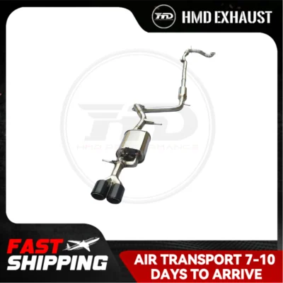 HMD Stainless Steel Exhaust System Performance Catback Is Suitable For Audi A1 1.4T Car Electronic Valve High Performance - immagine 2