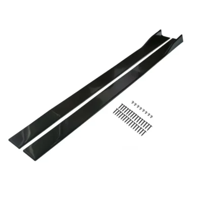 Car Exterior Lower Side Splitter Diffuser Winglet Side Wing Bumper Lip For Volkswagen Golf 7 7.5 MK7/7.5 R GTI R-Line 2013-2019 - immagine 3