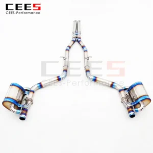 CEES Exhaust System For Dodge Challenger SRT Performance Tuning Catback Valve Muffler Auto Modification Car Accessories