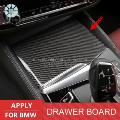 For ES Full Set Car Interior Accessories For BMW G30 G31 G38 2023 Real Carbon Fiber Interior Accessories Wholesale Prices - immagine 3