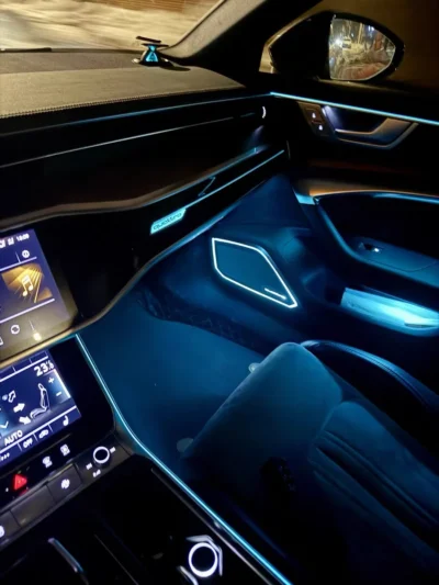 for 19-23 A6 A7 C8 car ambient light kitLED interior decorative light strip symphony car ambient light - Image 2