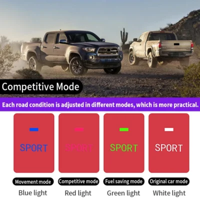 Throttle accelerator compatible with Toyota Tacoma HILUX HILUX VIII pickup car sports switch to enhance car performance module - immagine 5