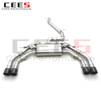 CEES Stainless Steel Catback Exhaust Escape For AUDI S3 2.0T 2015-2023 Exhaust Pipe Muffler Car Exhaust System - immagine 4