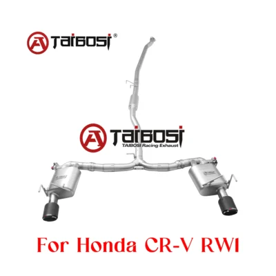 For Honda CRV CR-V RW1 1.5T Car High Performance Catback Exhaust System Taibosi Electric Valve Muffler Remote Control 63MM 76MM