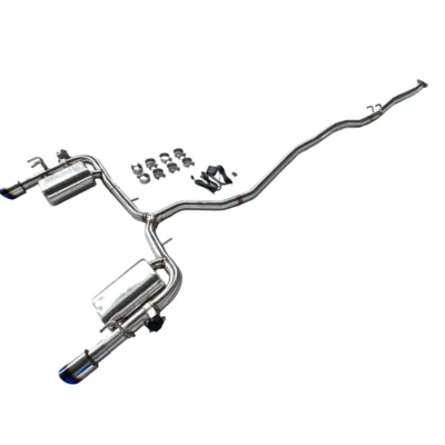 GFC catback exhaust muffler designed for Honda Civic Si 1.5T, Car electric valve exhaust system made of 304 stainless steel - immagine 2