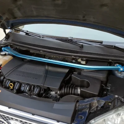 Front Upper Stabilizer Strut Bar For 2011-2018 Ford Focus Mk3 3rd Gen Engine STB Strut Tower Brace Anti Sway Suspension Balancer - immagine 4