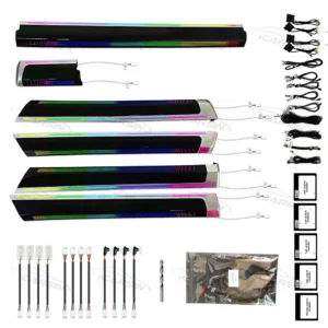 For ICarsin Car Ambient Lighting LED Trim Panel For Porsche Cayenne 2010 To 2017 Accessories Interior Environment Atmosphere Lig