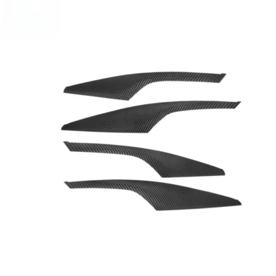 Car Pre- Preg Carbon Fiber Full Set Interior for Car Dashboard Cover Panels for BMW 5 Series G30 9PCS - immagine 4