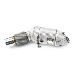 Exhaust Downpipe For BMW X1 N20 2.0T 2010-2017 High Flow Catted Downpipe With Catalyst 304 Stainless Steel Exhaust Pipe