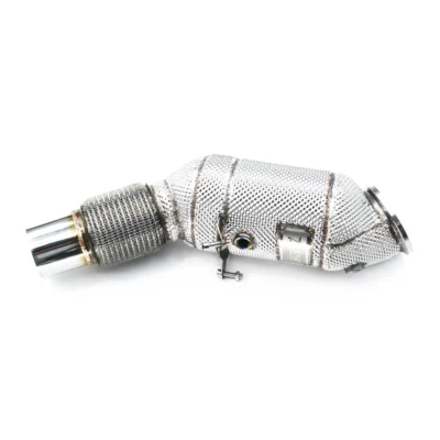 Exhaust Downpipe For BMW X1 N20 2.0T 2010-2017 High Flow Catted Downpipe With Catalyst 304 Stainless Steel Exhaust Pipe