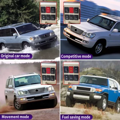 Throttle accelerator compatible with Toyota Fortuner FJ Cruiser car sports switch module to improve car performance - immagine 5