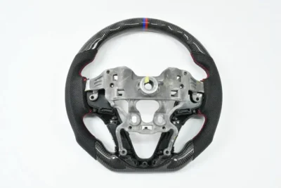 Modify Car Accessories Carbon Interior Kits Volant Customized Carbon Fiber Steering Wheel for G80 - immagine 3