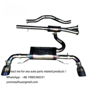 Experienced Factory Supply Valvetronic Catback Car Exhaust System for Volvo S60 T6