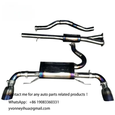 Experienced Factory Supply Valvetronic Catback Car Exhaust System for Volvo S60 T6