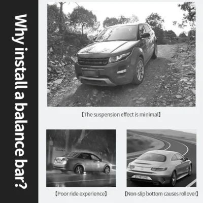 Top Bar Stabilizer Modification Special Chassis Reinforcement Kit Anti-roll Accessories Supplies For Audi A3 S3 8Y 2023 2022 - immagine 4