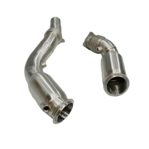 2014-2019 for BMW F82 M4 S55 Exhaust Three-Way Catalytic Converter Downpipe 304 Stainless Steel New Condition