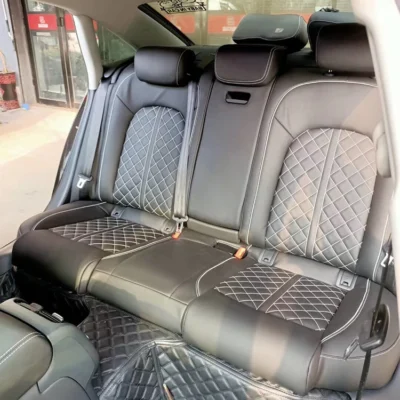 Car custom OEM sport racing bucket Le Mans seats for audis A3 A4 A5 A6 A7 Q3 Q5 Q5L Q7 upgrade leather cover and sponge - immagine 5