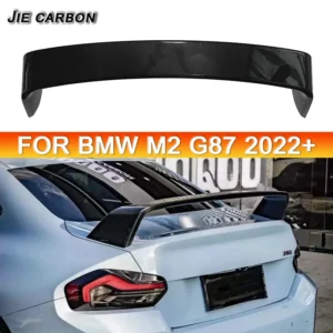 For BMW 2 Series M240 G42 M2 G87 2022+ Carbon Fiber Car Top Wing Rear Wing Spoiler Diffuser Rear Wing Auto Accessories