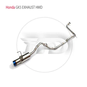 HMD Stainless Steel Exhaust System Performance Catback for Honda Jazz GK5 Auto Accesorios Electronic Valve Muffler