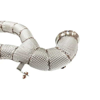 High-Performance Downpipe for AUDI RS3 8V, TTRS 8S, RSQ3 2017+, Stainless Steel Exhaust Upgrade, Turbo Back System - immagine 6