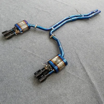 Tuning Valved Catback for Audi S4/S5 B8 B8.5 3.0T 2013-2019 Car Exhaust Muffler Pipe System Escape Titanium Alloy - immagine 6