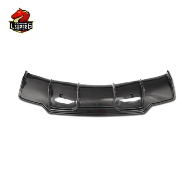 Carbon Fiber Front Lip Rear Diffuser Side Skirts Wing Spoiler V Style for Teslas Model 3 Bodykit - immagine 5