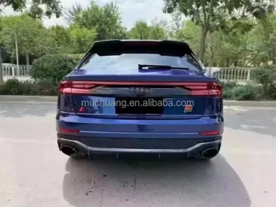 Car Parts for Au/di Q8 2019-2023 Body Kit Upgrade to RSQ8 Style Front Rear Bumper with Grille ABS Material Car Bumpers Bodykit - immagine 5