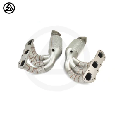 Ss304 Sport Cat Manifolds for Porsche 911 991 991.1 3.4L 3.8L/997 997.1 997.2 3.6L 3.8L Headers Exhaust Car Accessories - Image 2