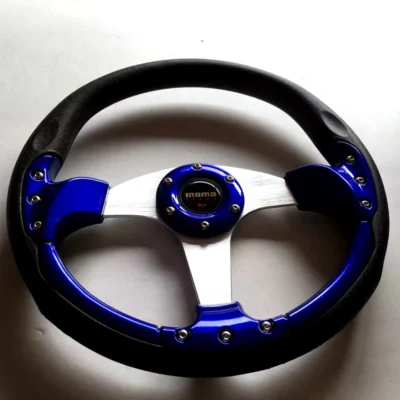 Customization Universal Car Sport Steering Wheel Racing Universal 320/350MM/13/14Inch PU Steering Wheel Hight Quality With Horn - immagine 4