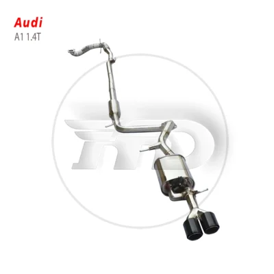 HMD Stainless Steel Exhaust System Performance Catback Is Suitable For Audi A1 1.4T Car Electronic Valve High Performance - immagine 3