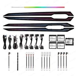 ICarsin Upgrade Symphony Car Interior LED Ambient Lighting For Volkswagen VW Golf Mk8 2019-2025 Strip Accessories Decoration